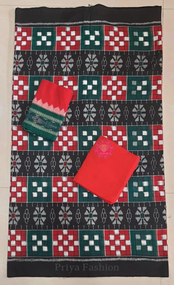 101670 Sambalpuri Dress Material With Dupatta 