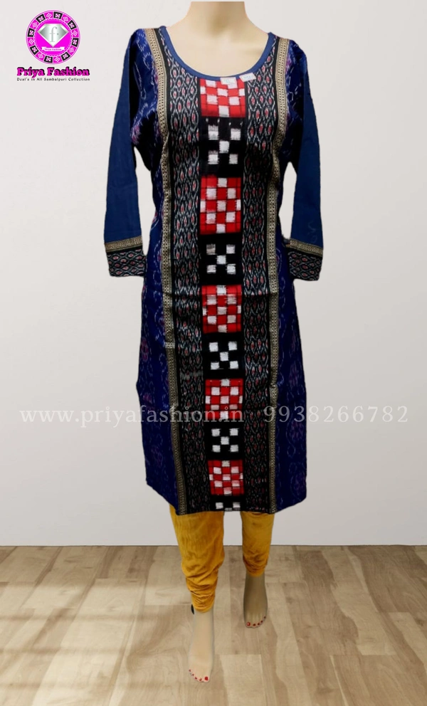 101740 Sambalpuri Handloom Stiching Kurti  - 44