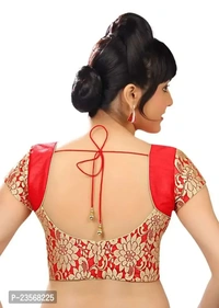 101875 Women Stiching Design Blause  - Red, 40