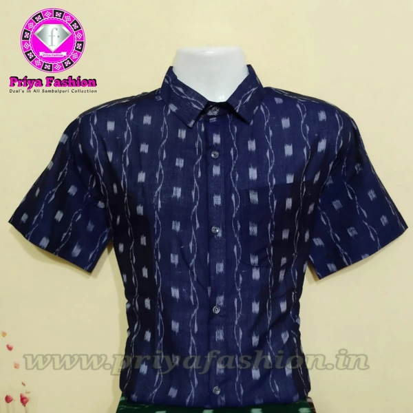 102000 Sambalpuri Half Shirt  - 40