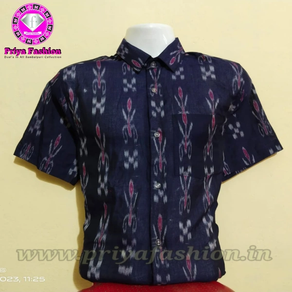 102003 Sambalpuri Half Shirt  - 40