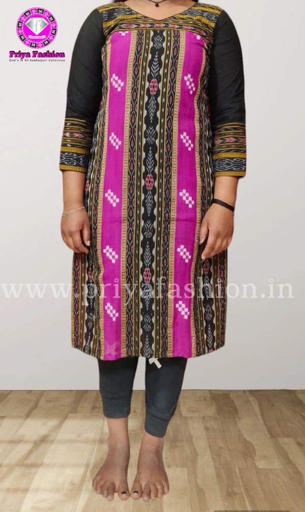 102048 Sambalpuri Stitching Kurti  - 40