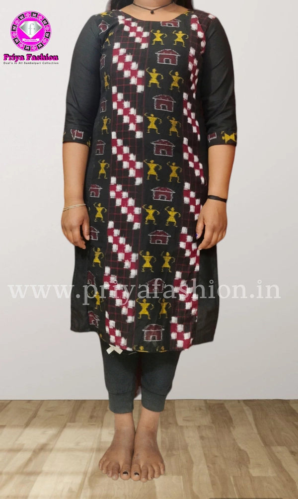 102050 Sambalpuri Stitching Kurti  - 40
