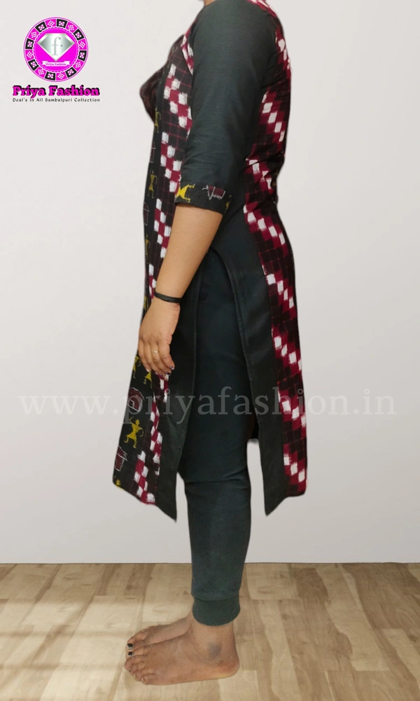 102050 Sambalpuri Stitching Kurti  - 40