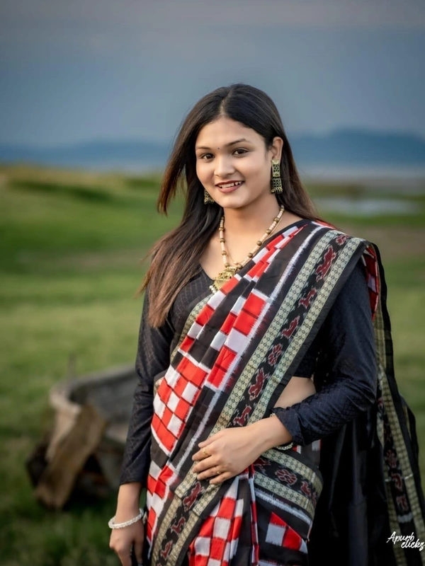 Sambalpuri Patchwork Saree 