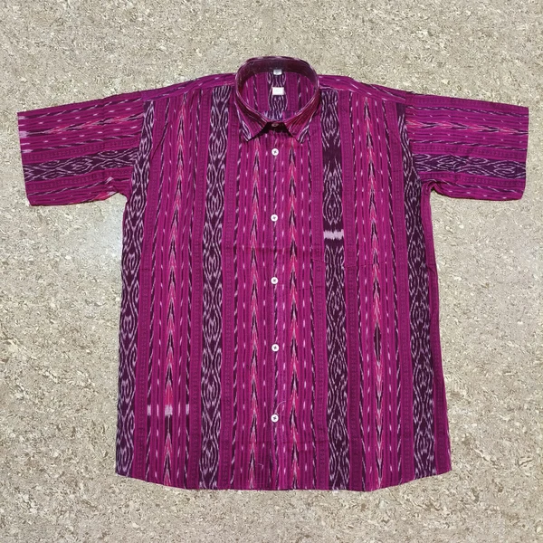 100572 Sambalpuri Cotton Half Shirt - 40