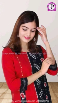 101061 Sambalpuri Handloom Cotton Kurti  - 32 Chest