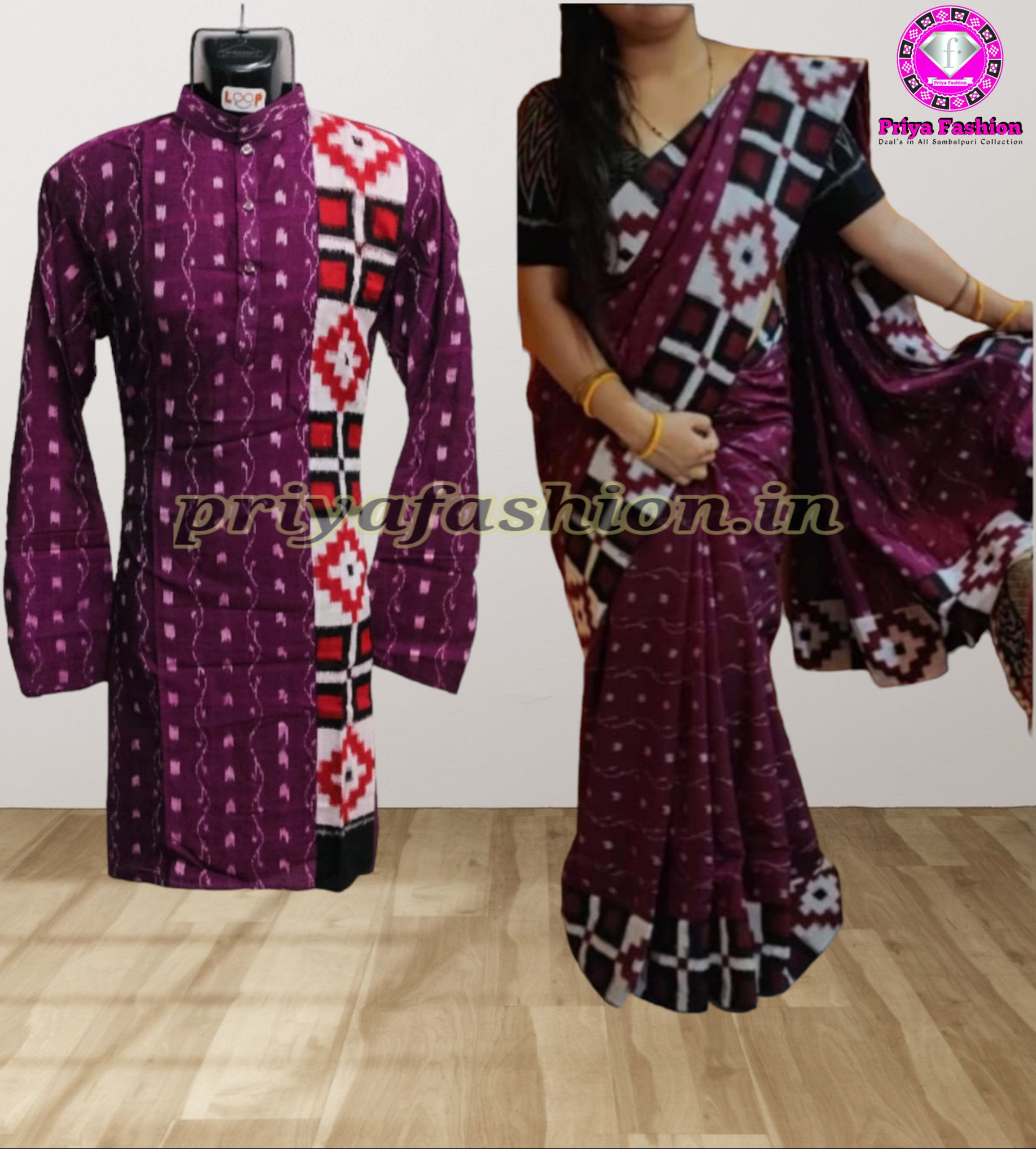 Long kurta hot sale with saree