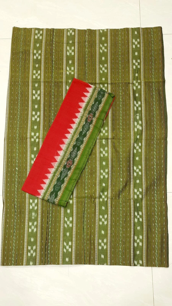 102094 Sambalpuri Dress Material With Dupatta Set 