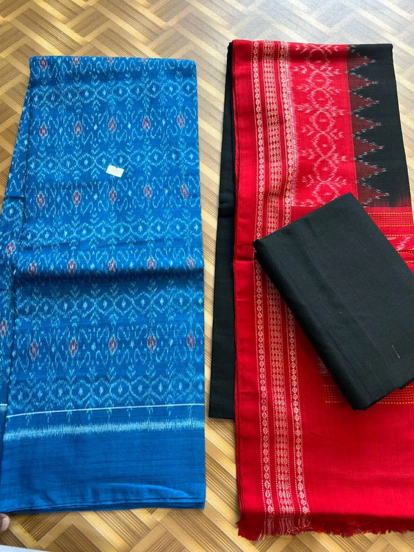 102130 Sambalpuri Dress Material With Dupatta