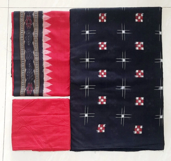 102134 Sambalpuri Dress Material With Dupatta