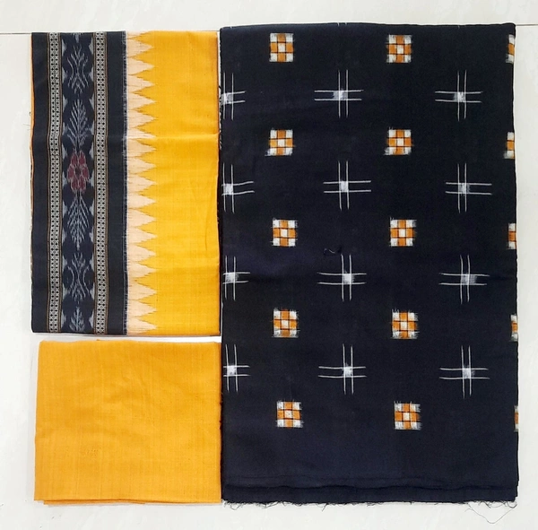102136 Sambalpuri Dress Material With Dupatta