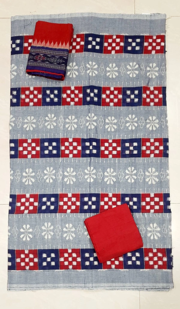 102150 Sambalpuri Dress Material With Dupatta