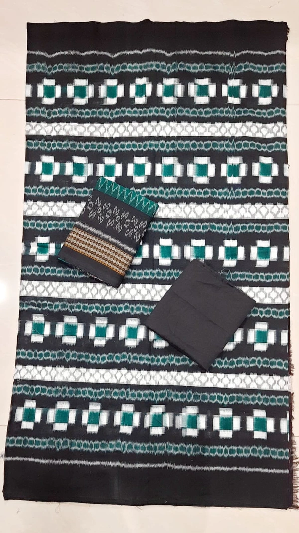 102156 Sambalpuri Dress Material With Dupatta