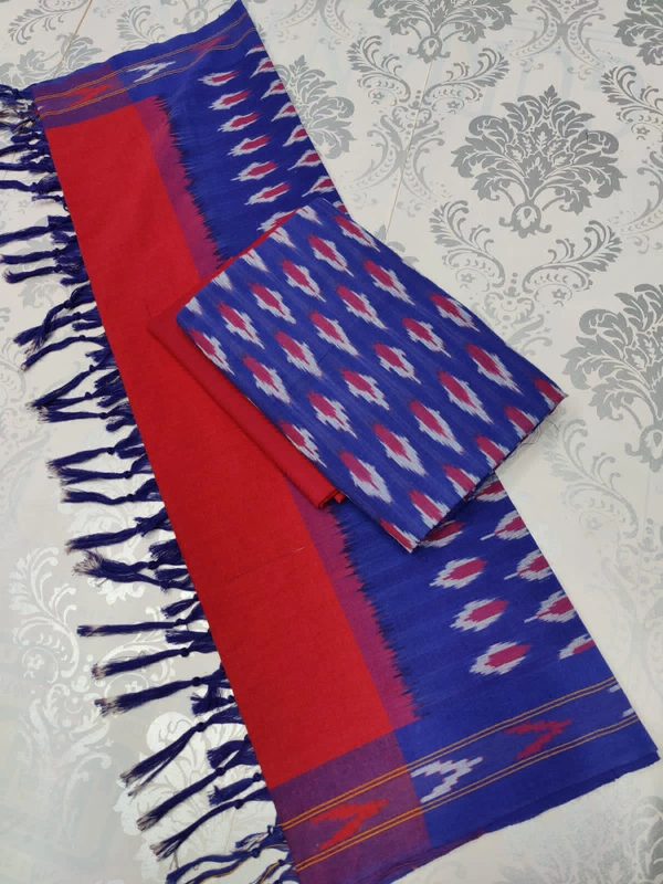 102164 Akkata Dress Material With Dupatta