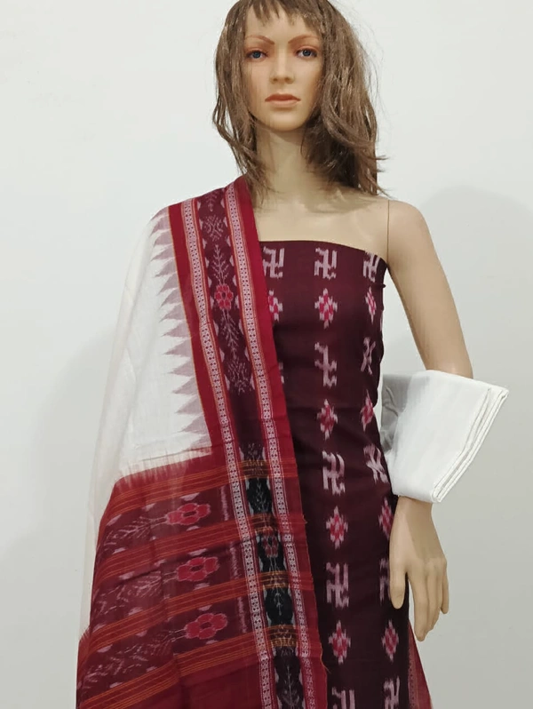 102200 Sambalpuri Dress Material With Dupatta