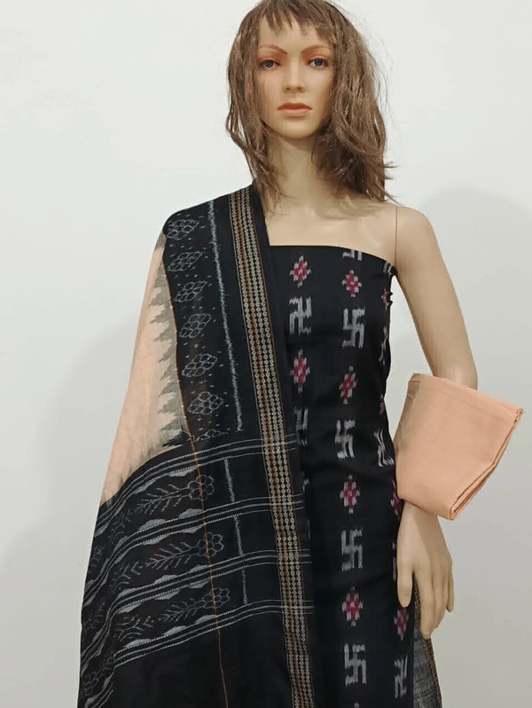 102205 Sambalpuri Dress Material With Dupatta