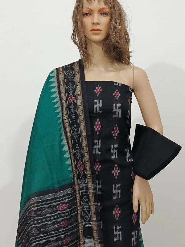 102213 Sambalpuri Dress Material With Dupatta