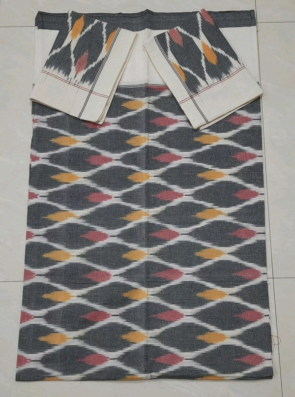 102255 Ekkat Cotton Double Bedsheet In Mix Colour  - 90×108