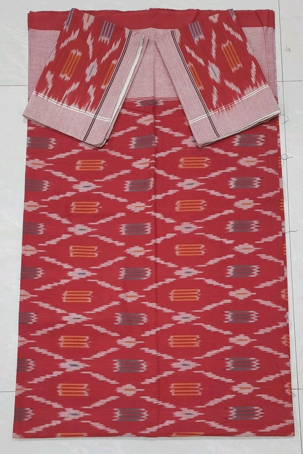 102256 Ekkat Cotton Double Bedsheet In Mix Colour  - 90×108