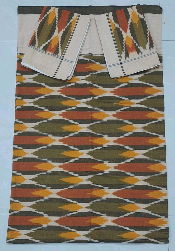 102258  Ekkat Cotton Double Bedsheet In Mix Colour  - 90×200