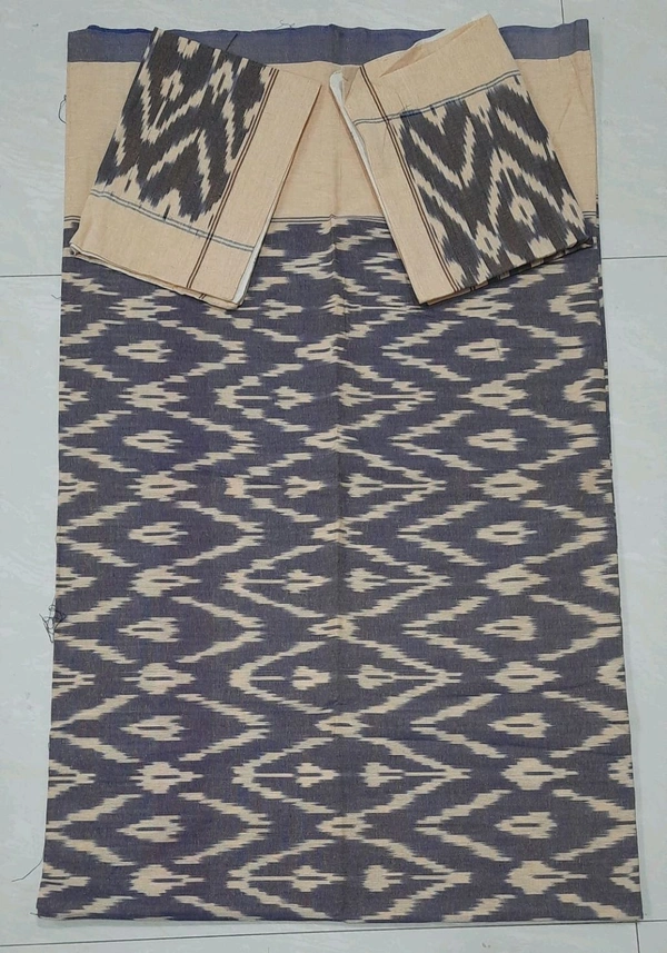 102261  Ekkat Cotton Double Bedsheet In Mix Colour  - 90×108