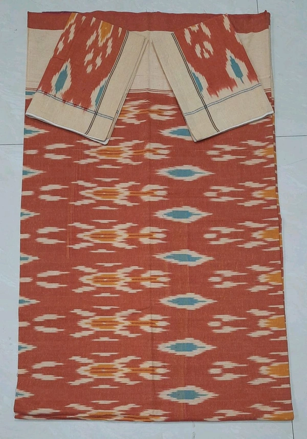 102263  Ekkat Cotton Double Bedsheet In Mix Colour  - 90×108