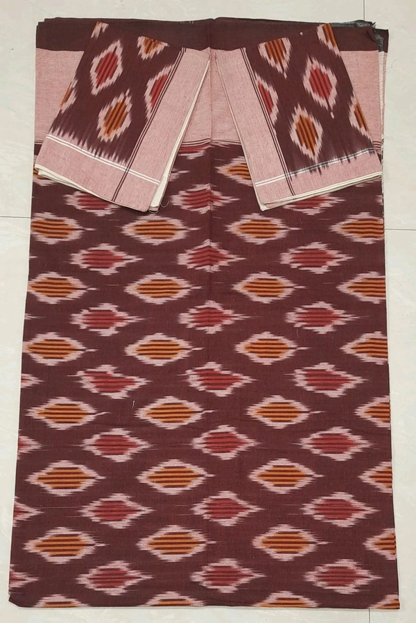 102264  Ekkat Cotton Double Bedsheet In Mix Colour  - 90×108