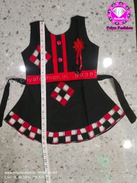 102303 Sambalpuri Kids, Baby Dress  - Black, 30