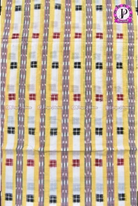 102340 Sambalpuri Handlooms Fabric  - Cream, 2.50