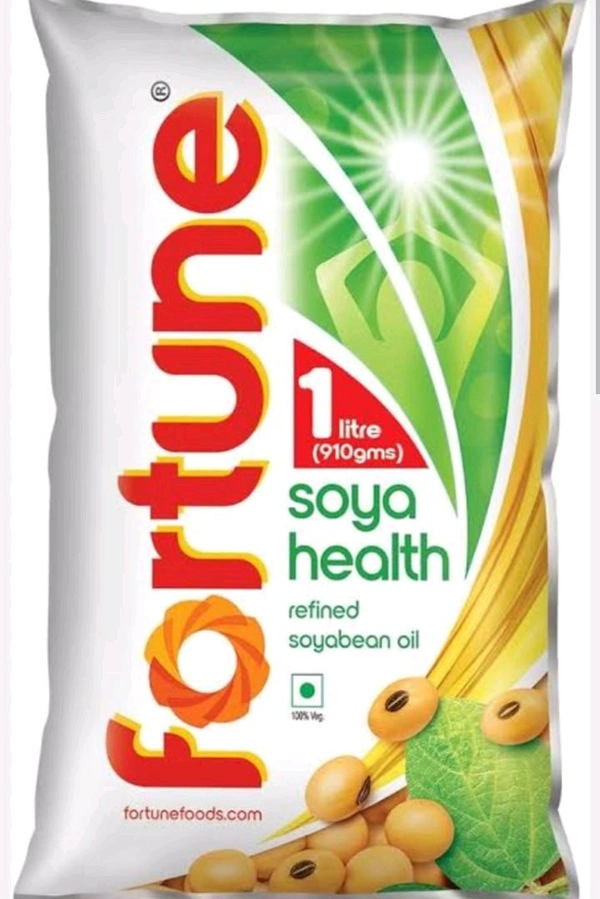Fortune Refined Soyabean Oil - 1ltr