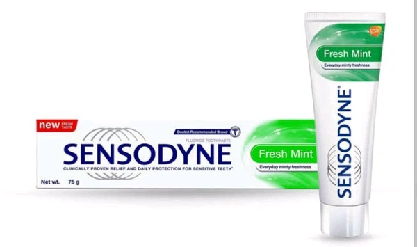 Sensodyne Fresh Mint Toothpaste  - 75gm