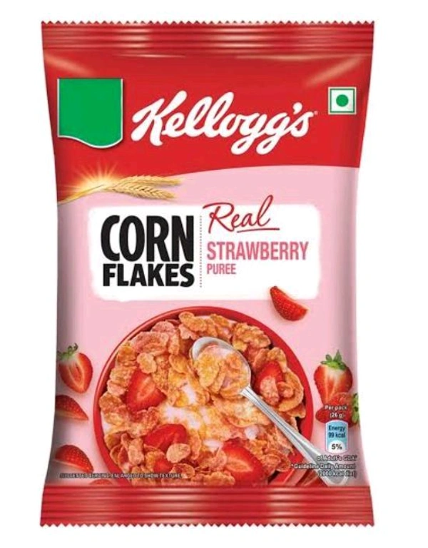 Kellogg's Corn Flakes Real Strawberry Puree - 575gms