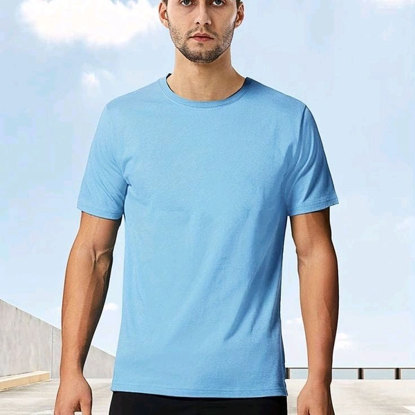 Dryfit t shirt-Skyblue - L-40