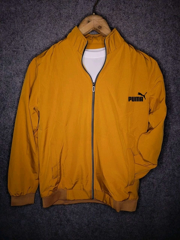 Men Solid Windcheater sporty - L-40