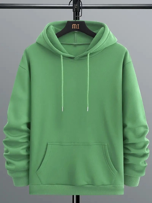 Cozy Winter Classic Hoodie Collection - L-40, Light Green