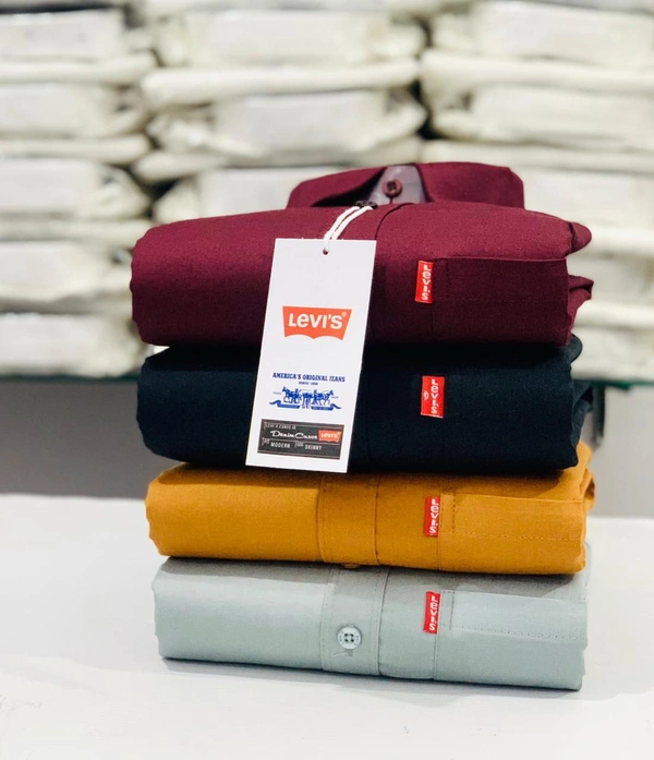 The Unity Style Plain Shirts for Men - 4 Pc Combo Stylish & Comfortable Free Shipping - L