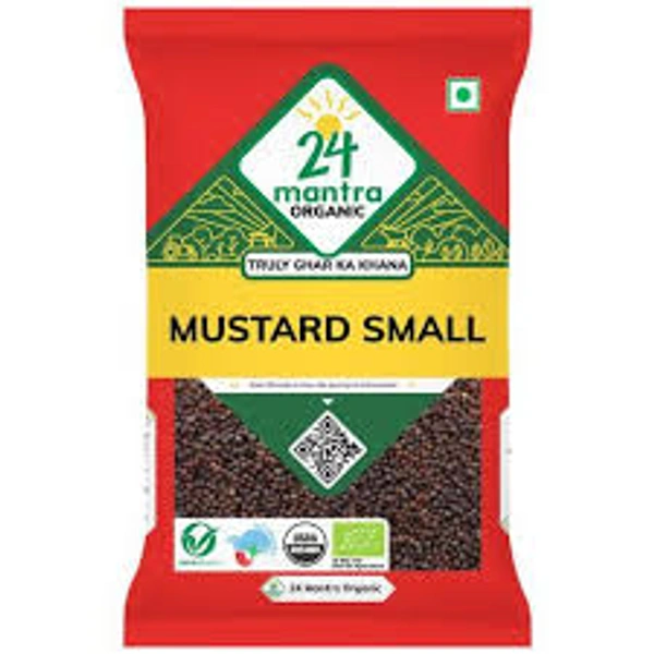 24 MANTRA ORGANIC MUSTARD SMALL - 100GM
