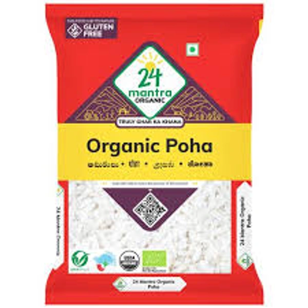 24 MANTRA ORGANIC POHA - 500GM