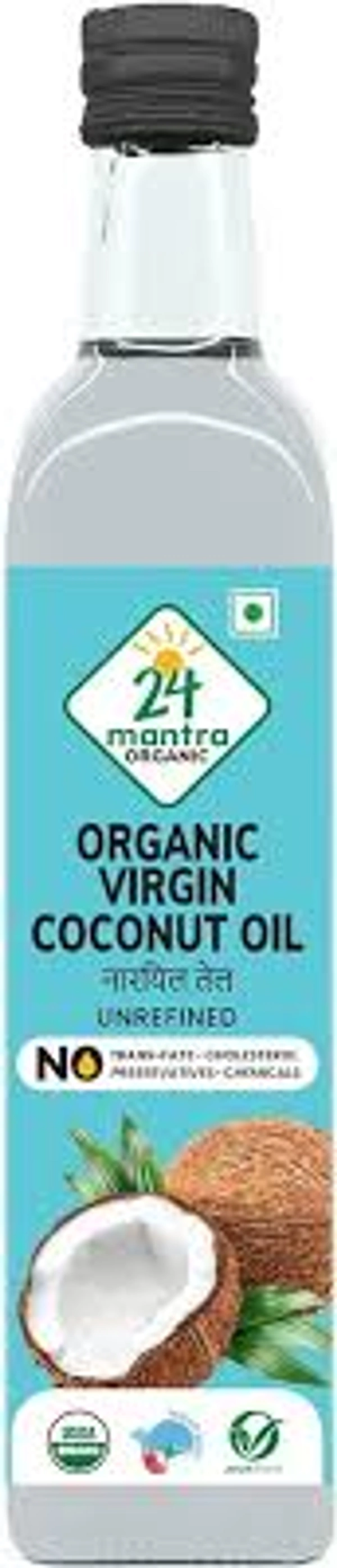 24 MANTRA ORGANIC VIRGIN COCONUT OIL - 500ML