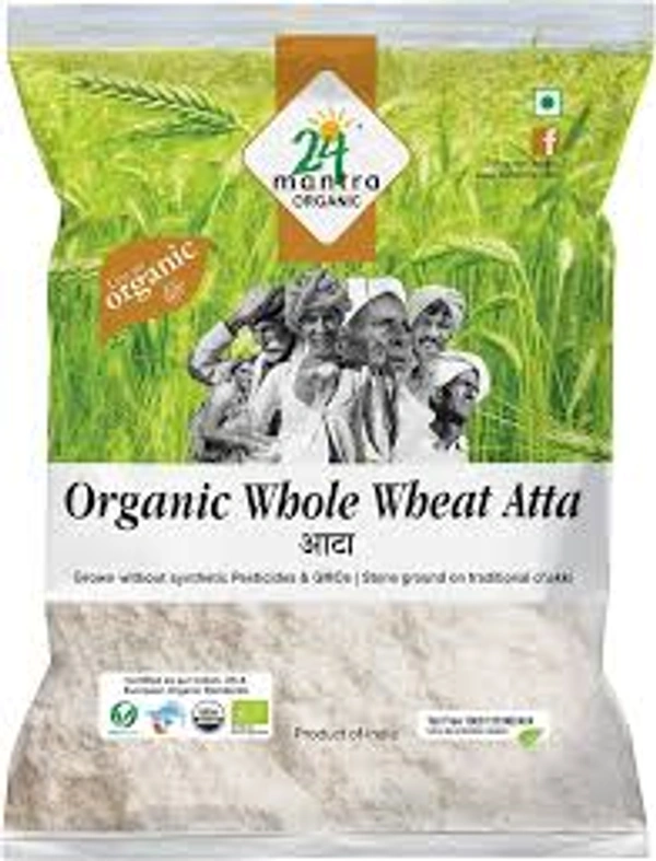 24 MANTRA 24MANTRA ORGANIC WHEAT ATTA - 5KG