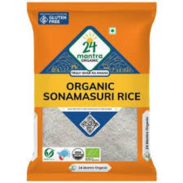 24 MANTRA 24MANTRA ORGANIC WHITE SONAMASURI RICE - 1.15KG