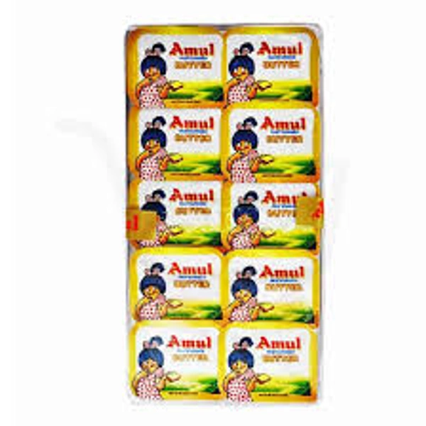 AMUL BUTTER SCHOOL PACK 10PCS - 100GM