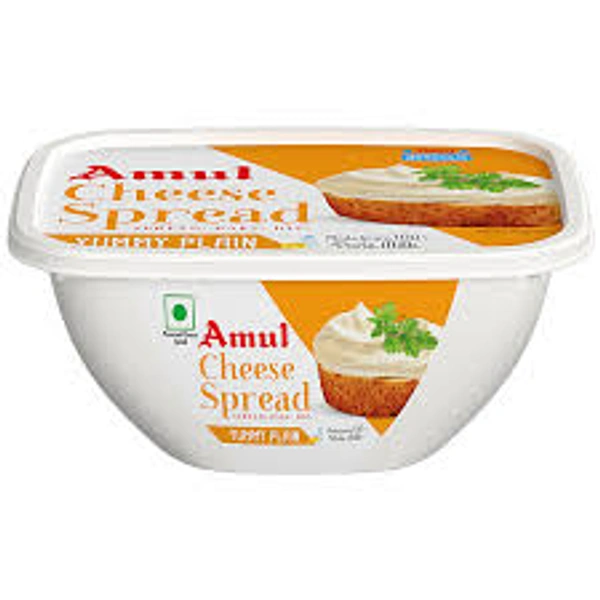 AMUL CHEESE SPREAD YUMMY PLAIN - 200GM