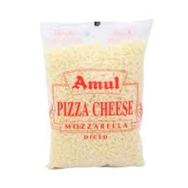AMUL DICED PIZZA CHEESE MOZZARELLA520 - 1KG