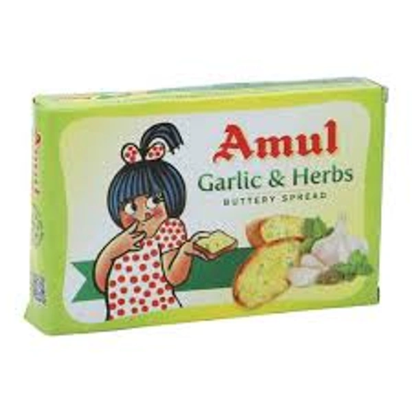 AMUL GARLIC&HERB BUITTER - 100GM