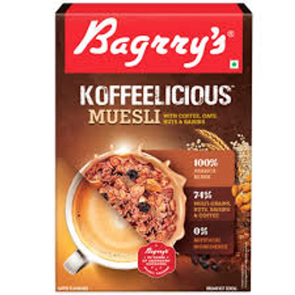 BAGRRY'S MUESLI KOFFEELICIOUS - 400GM