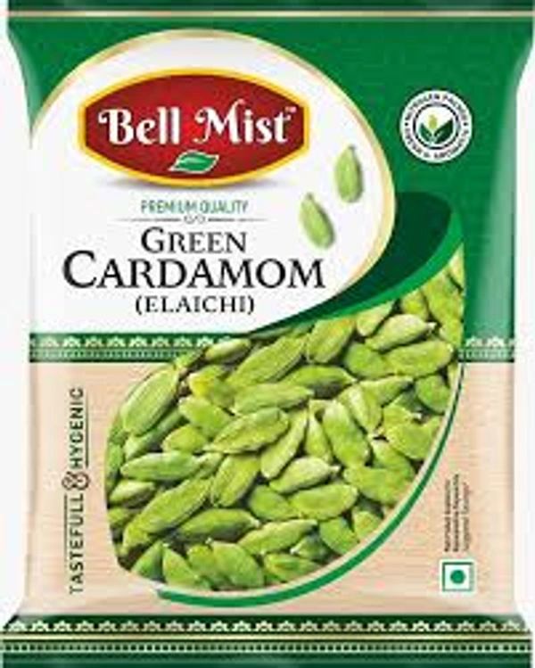 BELL MIST GREEN CARDAMOM (ELAICHI) - 10GM