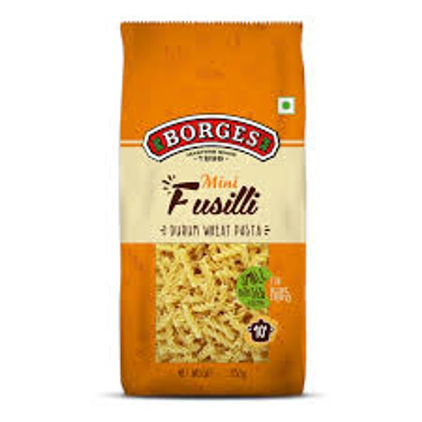 BORGES MINI FUSILLI PASTA - 350GM
