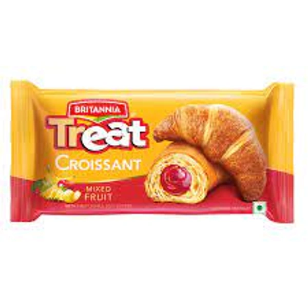 BRITANNIA CROISSANT MIX FRUIT CAKE - 47GM